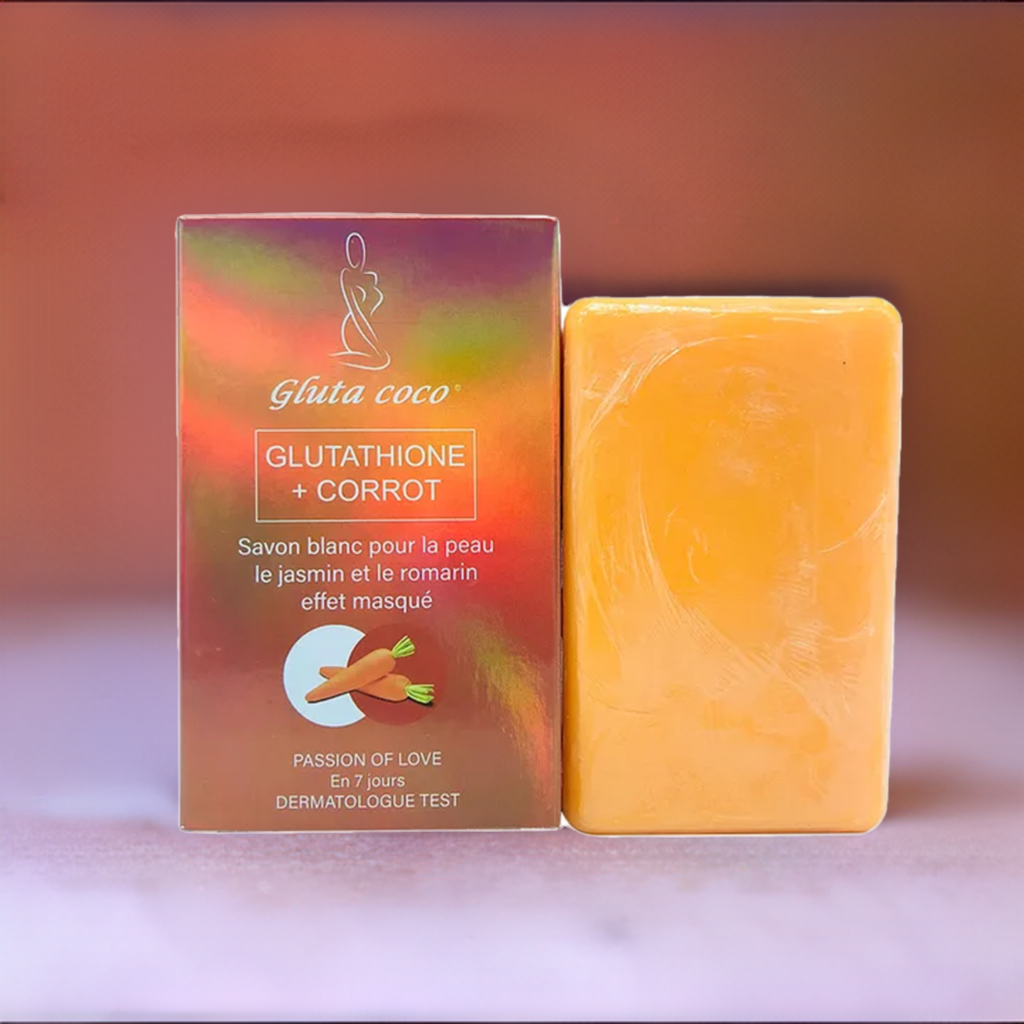 Glutathione carrot soap